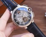 Ballon Bleu de Cartier 41*12mm Mingzhu Automatic Movement Grey/Red Face Watch